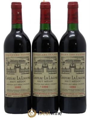Château La Lagune 3ème Grand Cru Classé 1992 - Lot de 3 Bottles