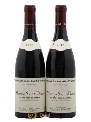Morey Saint-Denis 1er Cru Aux Charmes Pierre Amiot et Fils (Domaine)  2017 - Lot of 2 Bottles