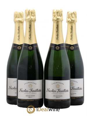 Champagne Nicolas Feuillatte Sélection ---- - Lot de 4 Bottles