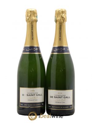 Champagne 1er cru Blanc de Blancs Maison De Saint Gall  - Lot of 2 Bottles