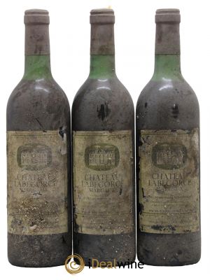 Château Labegorce Cru Bourgeois 1982 - Lot de 3 Bottles
