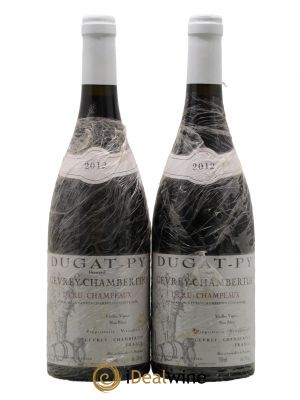 Gevrey-Chambertin 1er Cru Champeaux Dugat-Py 2012 - Lot de 2 Bottles