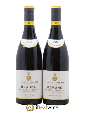 Beaune 1er Cru Cent Vignes Maison Doudet Naudin 2015 - Lot of 2 Bottles