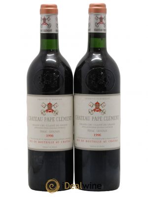 Château Pape Clément Cru Classé de Graves 1996 - Lot de 2 Bottles