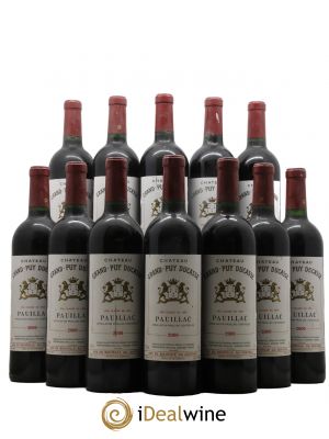 Château Grand Puy Ducasse 5ème Grand Cru Classé  2000 - Lot of 12 Bottles