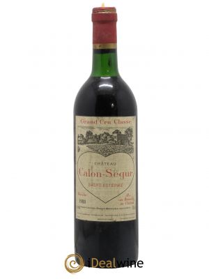 Château Calon Ségur 3ème Grand Cru Classé  1988 - Lot of 1 Bottle