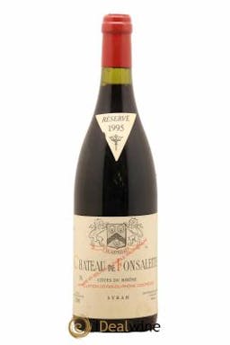 Côtes du Rhône Cuvée Syrah Château de Fonsalette  1995 - Lot of 1 Bottle