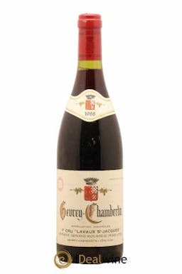 Gevrey-Chambertin 1er Cru Lavaux Saint Jacques Armand Rousseau (Domaine)  1988 - Posten von 1 Flasche