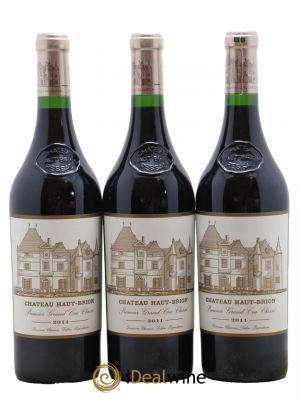Château Haut Brion 1er Grand Cru Classé 2011 - Lot de 3 Bottles
