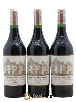 Château Haut Brion 1er Grand Cru Classé 2011 - Lot de 3 Bottiglie