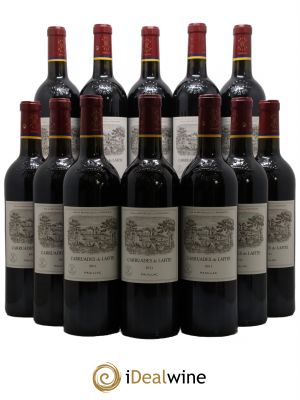 Bottles Carruades de Lafite Rothschild Second vin 2011 - Lot de 12 Bottles