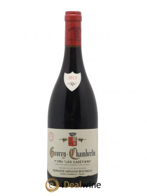Gevrey-Chambertin 1er Cru Les Cazetiers Armand Rousseau (Domaine)  2013 - Lot of 1 Bottle