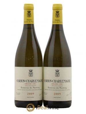 Corton-Charlemagne Grand Cru Bonneau du Martray (Domaine) 2009 - Lot de 2 Bottles