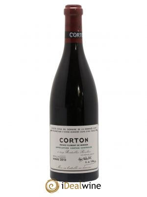 Corton Grand Cru Domaine de la Romanée-Conti 2010 - Lot de 1 Bottle