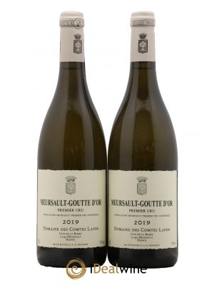 Meursault 1er Cru Goutte d'Or Comtes Lafon (Domaine des)  2019 - Lot of 2 Bottles
