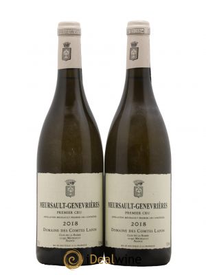 Meursault 1er Cru Genevrières Comtes Lafon (Domaine des)  2018 - Lot of 2 Bottles