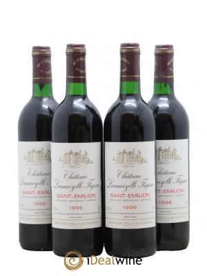 Saint-Émilion Château Lamarzelle Figeac 1996 - Lot of 4 Bottles
