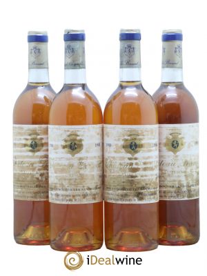 Château Gravas Cru Bourgeois  1988 - Lot of 4 Bottles