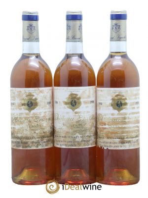 Château Gravas Cru Bourgeois  1988 - Lotto di 3 Bottiglie