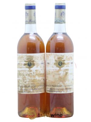 Château Gravas Cru Bourgeois 1988 - Lot de 2 Bottles