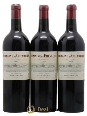 Domaine de Chevalier Cru Classé de Graves  2009 - Lot of 3 Bottles