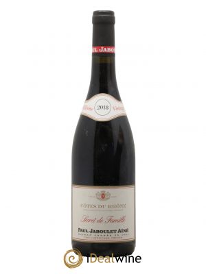 Côtes du Rhône Secret de Famille Paul Jaboulet Ainé  2018 - Lot of 1 Bottle