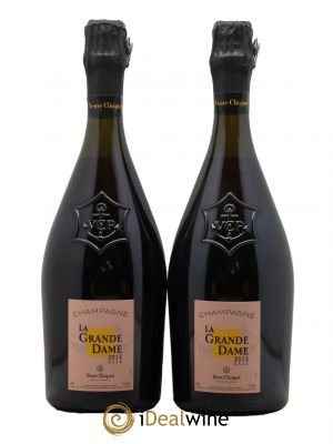 La Grande Dame Veuve Clicquot Ponsardin 2012 - Lot de 2 Bottles