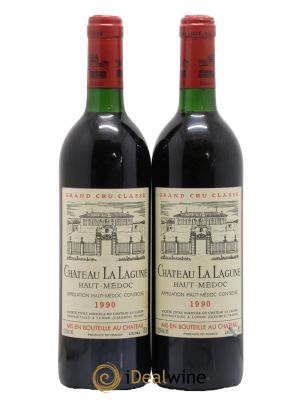 Château La Lagune 3ème Grand Cru Classé  1990 - Lot of 2 Bottles