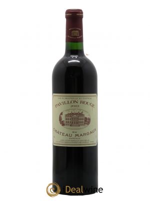 Pavillon Rouge du Château Margaux Second Vin 2003 - Lot de 1 Bottle