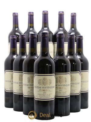Château Feytit-Clinet  2001 - Lot of 12 Bottles