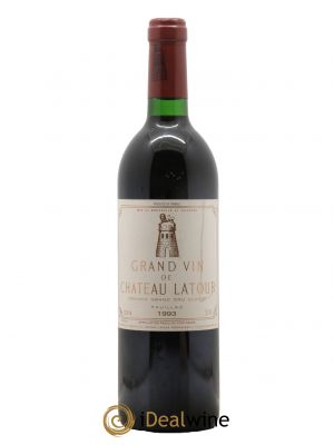 Château Latour 1er Grand Cru Classé 1993 - Lot de 1 Bottle