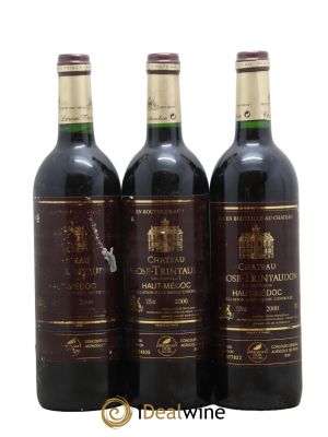 Château Larose Trintaudon Cru Bourgeois  2000 - Lot of 3 Bottles