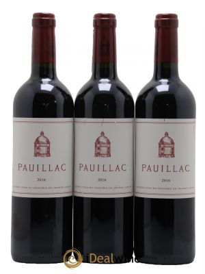 Pauillac de Château Latour  2016 - Lot of 3 Bottles
