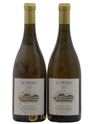 Vouvray Le Mont Demi-Sec Domaine Huet 2005 - Lot de 2 Bottles