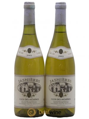Jasnières Clos Des Molières 2003 - Lot de 2 Bottles