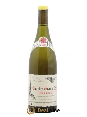 Chablis Grand Cru Les Clos Vincent Dauvissat (Domaine) 2020 - Lot de 1 Bottle