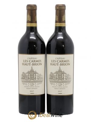 Château Les Carmes Haut-Brion 2017 - Lot de 2 Bottles