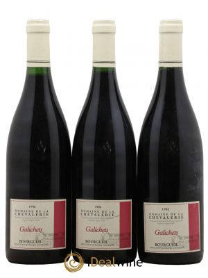 Bourgueil Galichets Domaine de la Chevalerie  1996 - Lotto di 3 Bottiglie