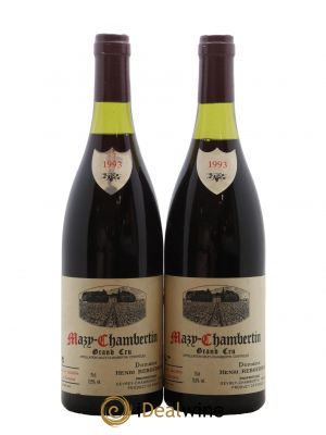 Mazis-Chambertin Grand Cru Henri Rebourseau  1993 - Lotto di 2 Bottiglie