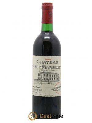 Château Haut Marbuzet  1990 - Lot of 1 Bottle