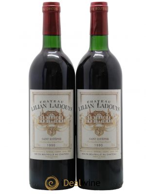 Château Lilian Ladouys Cru Bourgeois 1990 - Lot de 2 Bottles
