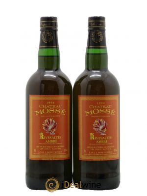 Rivesaltes Château Mossé 1994 - Lot de 2 Bottiglie