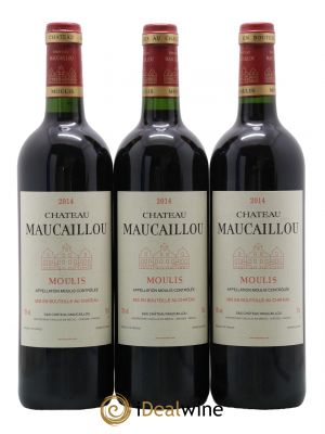 Château Maucaillou  2014 - Lot of 3 Bottles