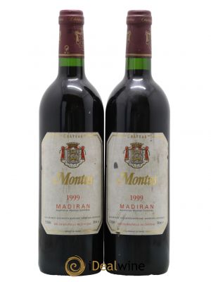 Madiran Château Montus Alain Brumont  1999 - Lot of 2 Bottles