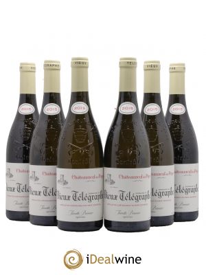 Châteauneuf-du-Pape Vieux Télégraphe (Domaine du) Vignobles Brunier  2015 - Lot of 6 Bottles