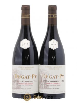 Gevrey-Chambertin 1er Cru Petite Chapelle Vieilles Vignes Dugat-Py  2018 - Lot of 2 Bottles