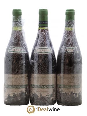 Nuits Saint-Georges Henri Gouges  1987 - Lot of 3 Bottles