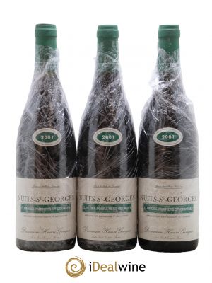 Nuits Saint-Georges 1er Cru Clos des Porrets St Georges Henri Gouges 2001 - Lot de 3 Bottles