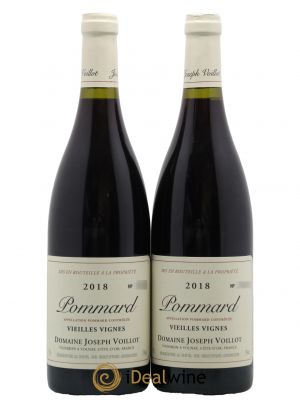 Pommard Vieilles Vignes Joseph Voillot (Domaine)  2018 - Lot of 2 Bottles