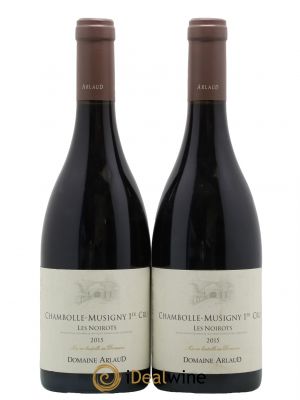 Chambolle-Musigny 1er Cru Les Noirots Arlaud  2015 - Lot of 2 Bottles